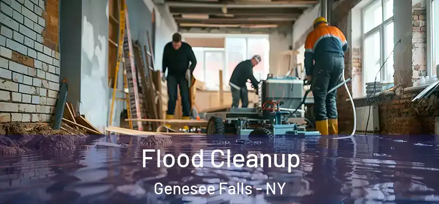 Flood Cleanup Genesee Falls - NY